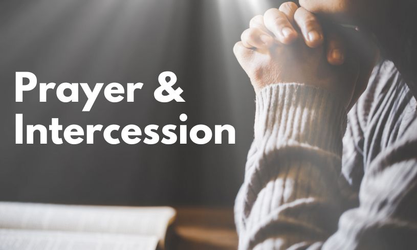 servicio de oración e intercesión